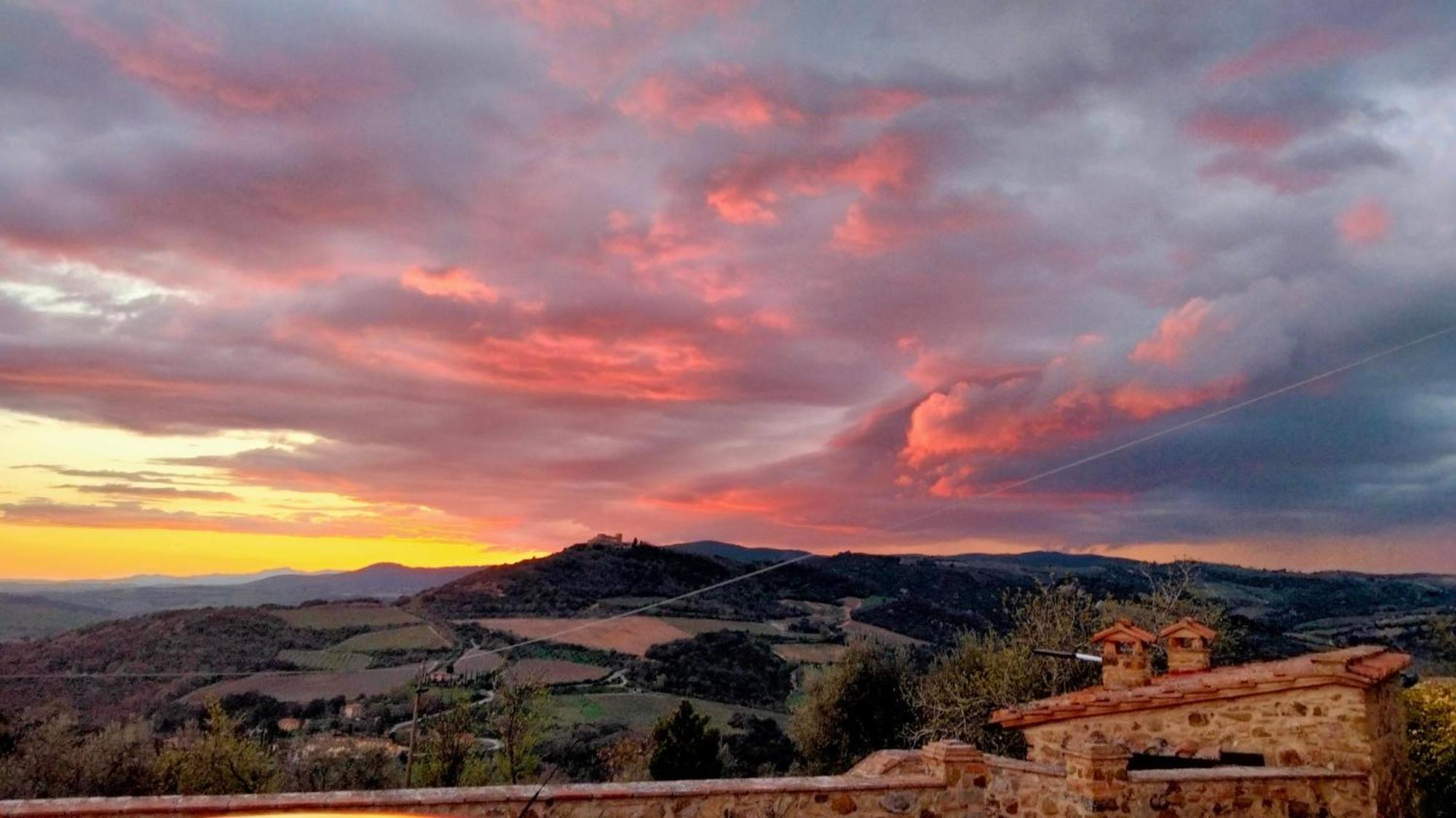 Castiglione dʼOrcia Agriturismo Grossola מראה חיצוני תמונה